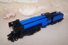 lego ''no fake'' train emerald