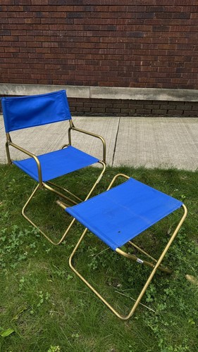 Vintage lafuma folding chair - lafuma,