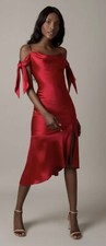 Nadine Merabi Nicole Red Midi