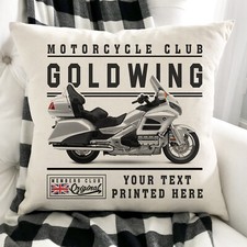 Personalised Motorbike Cushion