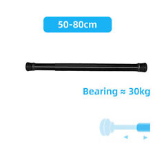 Extendable Eyelet Metal Curtain Pole 28mm Rail With Finials Rings Rod Fittings