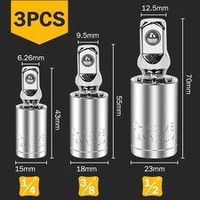 3pcs Impact Universal Joint