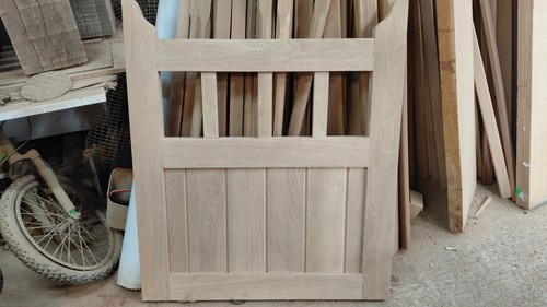 Solid oak garden gate - oak, x