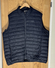 Mens Black Tog 24 Lightwweight Padded Gilet - Size 5XL