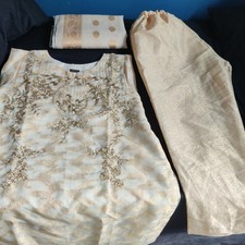 Banarsi Suit GoldenParty Wear