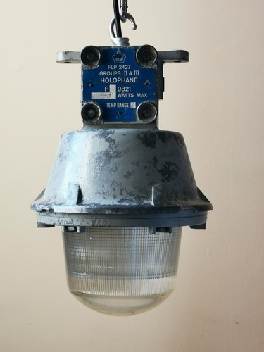 Vintage holophane pendant - holophane,