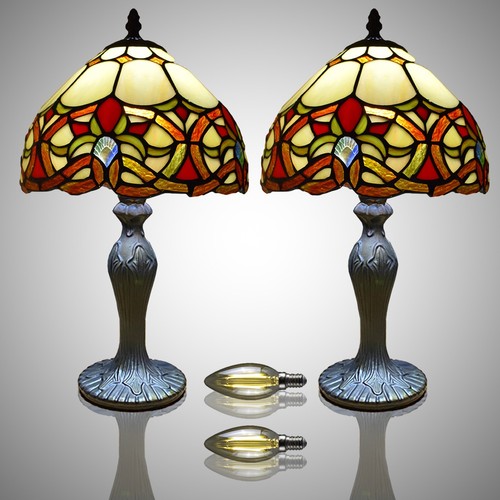 Pair tiffany style - pair, of