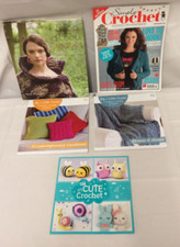 5x Crochet Books - Cute Crochet, Big & Little Projects , Cushions, Loop-d-Loop