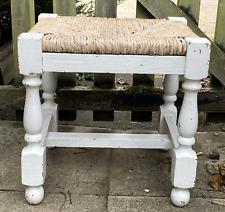 Vintage Wooden Drop Rush Seat