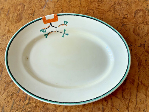 Clarice cliff ravel platter - clarice,