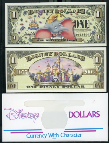 Disney dollar dumbo - -,