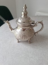 A  traditional silver-plated