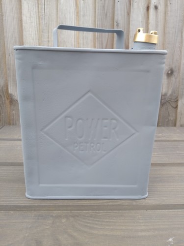 Vintage power petrol gallon - 2,