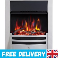 Efficient 16’’ Fireplace Insert - 2000W Heater, Easy Install & Safety Features
