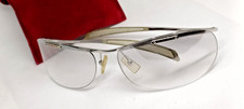 Vintage POLICE S2754 Photochromic Rimless Wrap Sunglasses VGC