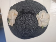 Antique vintage wide brim hat