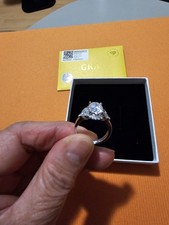Mosanite diamond ring - mosanite,