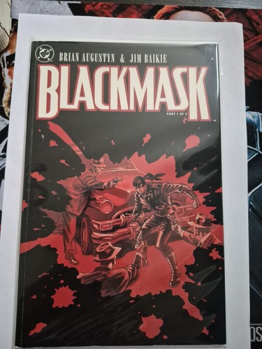 1993 comics black mask - dc, book