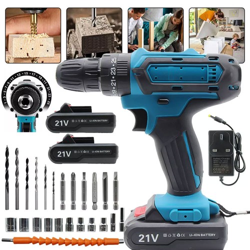 21v cordless combi - 21v, hammer