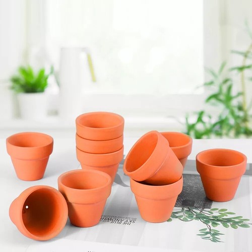 10x red ceramic - red, flower