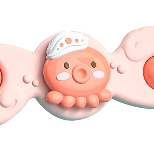 Baby suction cup toy pink - cup,