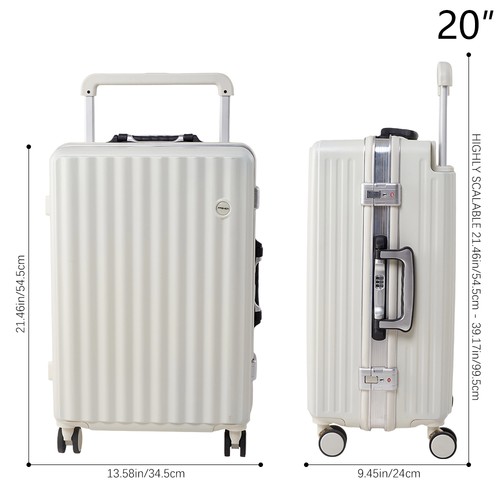New wheels suitcase large - new,