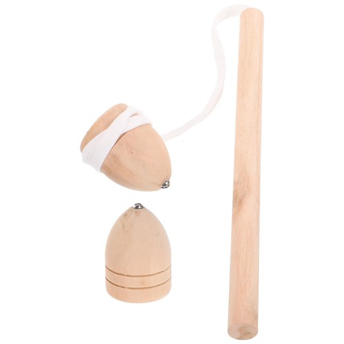 Wooden spinning top classic - wooden,