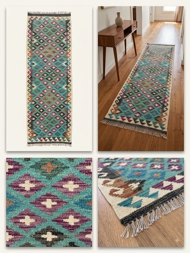 Handmade kilim runner rug - handmade,