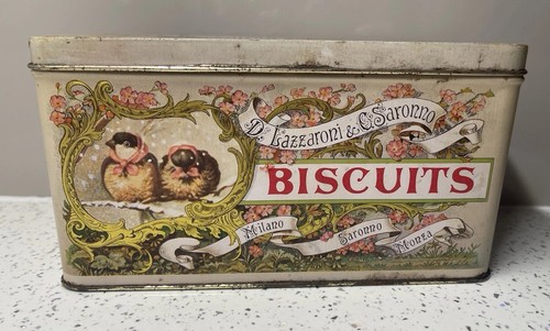 Vintage antique metal biscuit - antique,