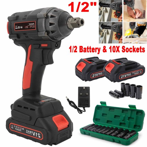 Cordless electric impact - 1/2",