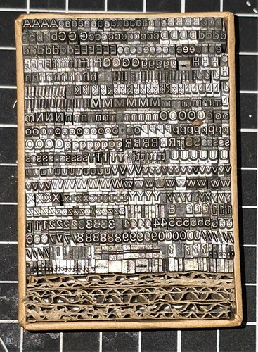 8pt univers part font - part, metal