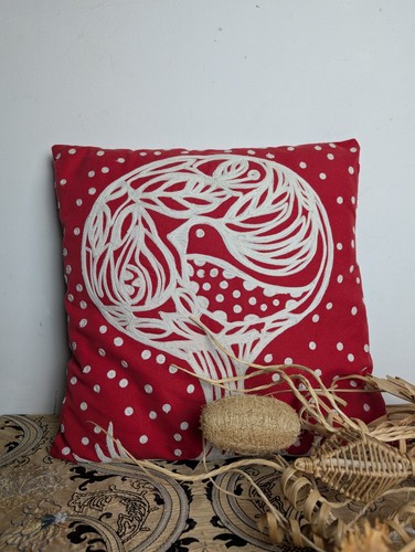 Reclaimed red polka - m&s,