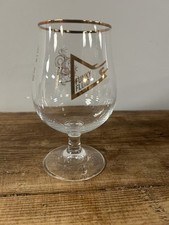 Funky Fluid Stemmed Beer Glass