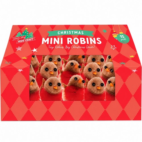 Mini robin birds - robin, christmas