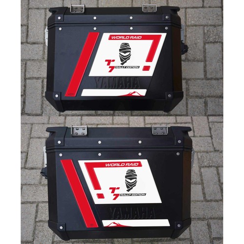 Stickers side panniers - 3d,