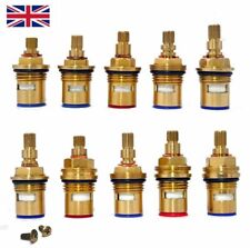 Replacement Tap Valves Ceramic Disc Cartridges gland Quarter Turn 20 teeth 1/2"