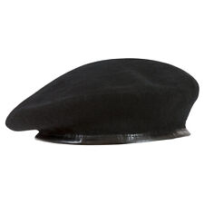 Highlander Military Beret Cap Mens Hat Army Warm Wool Military Headwear Black