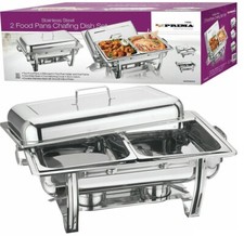 2 PANS CHAFING DISH SET