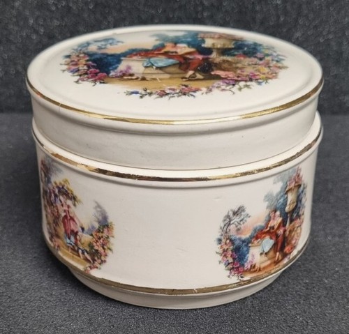 Vintage sadler lidded trinket - sadler,