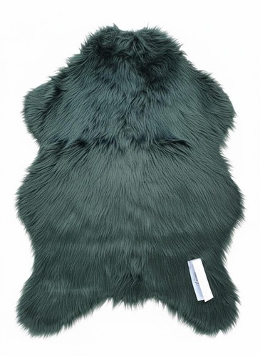 Faux rabbit fur rug - rabbit,