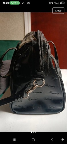 Harrods black patent faux - harrods,