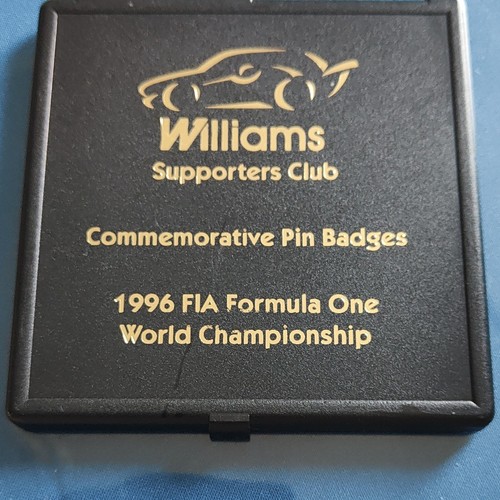 Williams supporters club pin - supporters,