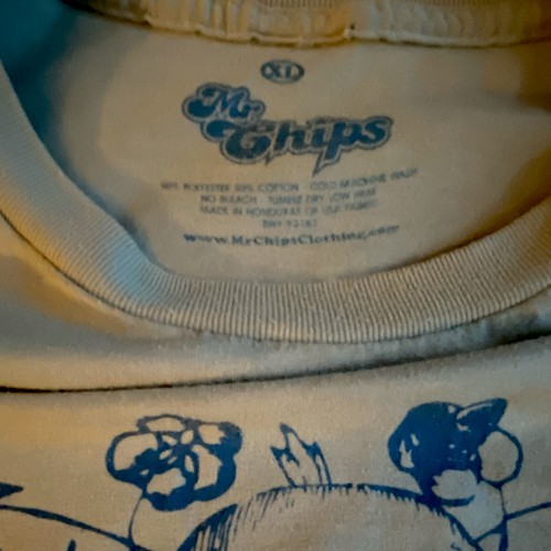 Skull rose vintage - blue, print