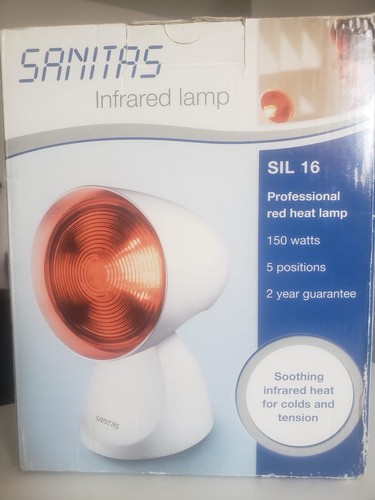 Sanitas infrared heat lamp - sanitas,