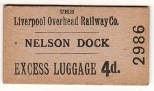 Railway ticket Liverpool