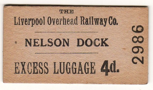 Railway ticket liverpool - railway,