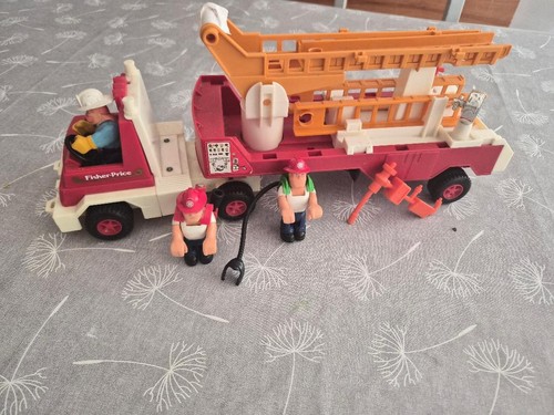 Vintage fisher price fire - fisher,
