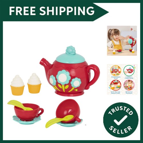 Musical tea set with pieces - musical,