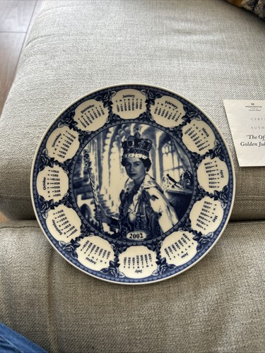 Wedgwood 2002 plate - -, queen