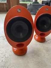 KEF Egg Speakers HTS2001(Pair) orange custom finish 